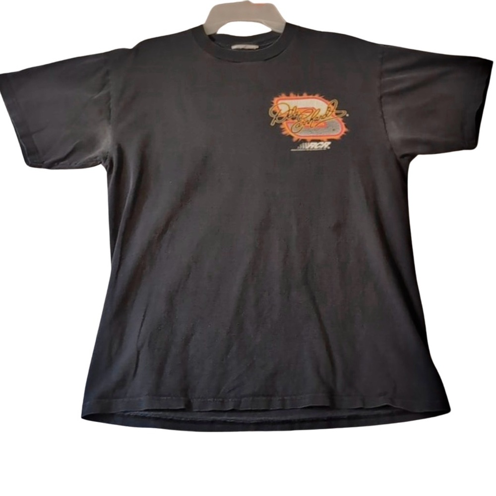 Dale Earnhardt Shirt Man in Black Vintage Mens Size Large